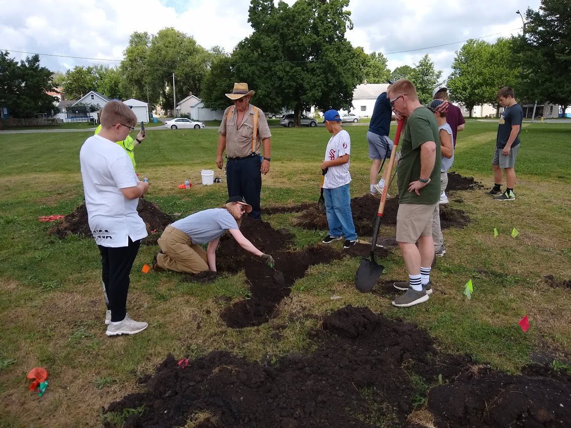 Archaeological dig